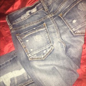 Skinny Ripped Jeans, size 5 (Runs Small)